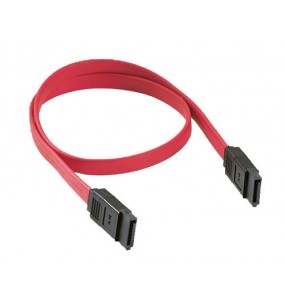 Generic SATA DATA CABLE SATA OR SATA2 RED Twin pack