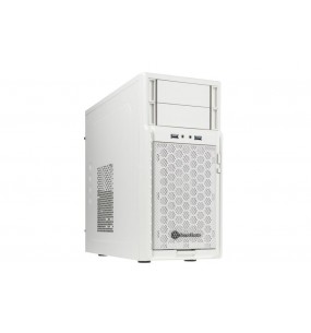 SILVERSTONE PS08W MATX MINI TOWER CASE WHITE