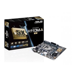 ASUS H110M-A/M.2 LGA1151 Processors DDR4 DIMM SATA3 USB 3.0, M.2 HDMI/DVI/VGA