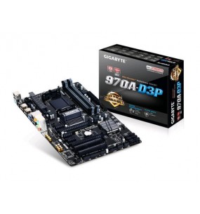 Gigabyte GA-970A-D3P AMD 970 SB950 ATX Socket AM3+ DDR3-2000 USB3.0 SATA3 RAID