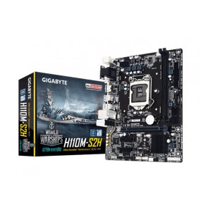 GIGABYTE GA-H110M-S2H INTEL H110  LGA1151 DDR4 DIMM,VGA/DVI/HDMI LAN SATA3 USB3