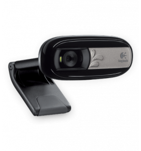 Logitech C170 Webcam VGA ClearVideo Calls 1.3 megapixel photos built