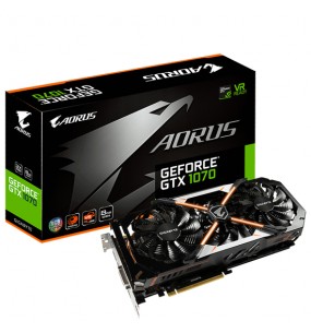 Gigabyte GV-N1070AORUS-8GD Geforce GTX1070 AORUS Version 8G Gaming Graphics Card